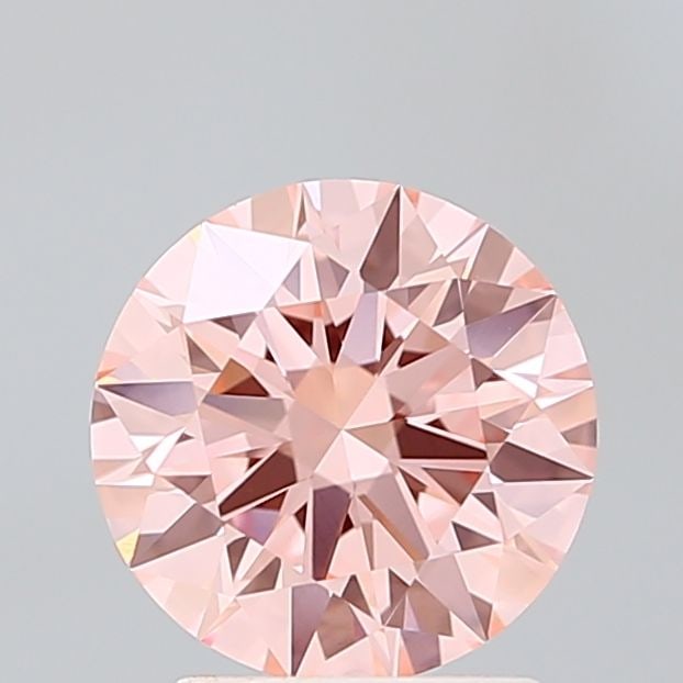 Round 2.01Ct Fancy Vivid Pink Vvs2 - Ideal Loose Lab Diamond (1 of 1)