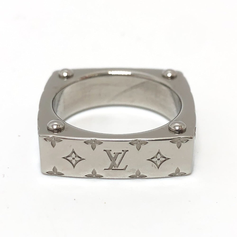 Louis Vuitton ステンレススチールリング LOUIS VUITTON ルイヴィトン リング モノグラムフラワー