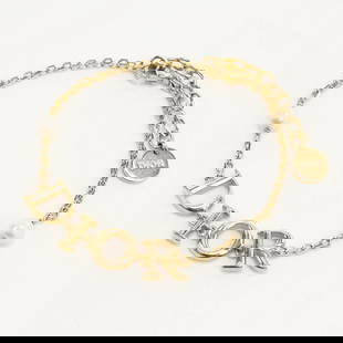 Dior B1583Dvors D301 Diorvolution Bracelet Bracelet Rubedo Metal Gold Women: Color: gold MetalColor:gold Material: Rubedo metal Size(Cm): Total Length:19cm Width:3.5cm Size(Inch): Total Length:7.5inch Width:1.4inch Product Details: Adjustable Accessory: genuine protective bag