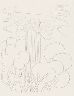 Henri Matisse, Mes Bouquins Referms Sur Le Nom De Paphos, Posies, Lithograph: Lithograph on papier bouffant des Papeteries de Casteljoux paper. Paper Size: 11.24 x 8.46 inches. Excellent condition. Unsigned and unnumbered, as issued. Notes: From the folio, Posies de Stphane