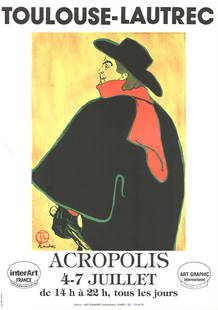 Henri De Toulouse-Lautrec Acropolis " Lithograph Vintage: Artist: Henri de Toulouse-Lautrec Title: Acropolis Year: Unknown Signed: No Medium: Lithograph Paper Size: 25.5 x 18 inches ( 65 x 46 cm ) Image Size: 18 x 12.75 inches ( 46 x 32 cm ) Edition Size: Un