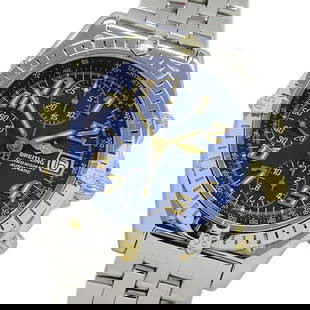 Breitling Chronomat Bikoro B13050.1: Type: Wristwatch Style: watches Movement: Automatic Dial Color: blue Display: Analog Case Material: stainless Case Size: 40.0mm Product Disclaimer: Items may exhibit light wear, such as minor scratche