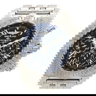 Breitling Chronomat Jsp Ab0115: Type: Wristwatch Style: watches Movement: Automatic Display: Analog Case Size: 44mm Product Disclaimer: Items may exhibit light wear, such as minor scratches or slight tarnishing appropriate to their