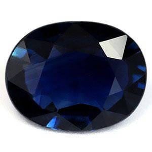 Oval 2.29Ct Blue Ec - Loose Sapphire Gemstone: Type: Sapphire Carat: 2.29 Cut: FACETED Color: Blue Clarity: EC Treatment: HEATED Color Shade: Deep Blue Measurements: 9.2L X 7.17W Certification: None Video: V