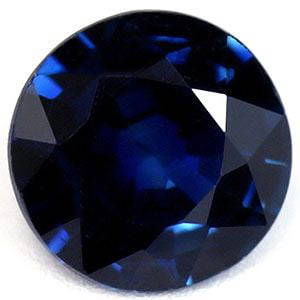 Round 1.03Ct Blue Ec - Loose Sapphire Gemstone: Type: Sapphire Carat: 1.03 Cut: FACETED Color: Blue Clarity: EC Treatment: HEATED Color Shade: Deep Blue Measurements: 6.33L X 6.31W Certification: None Video: