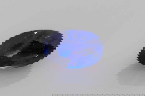 Oval 1.41Ct Blue Si - Loose Sapphire Gemstone: Type: Sapphire Carat: 1.41 Cut: FACETED Color: Blue Clarity: SI Treatment: NONE Color Shade: Vivid BLUE Measurements: 7.53L X 4.98W Certification: Other Video: Vid