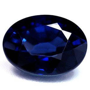 Oval 1.56Ct Blue Ec - Loose Sapphire Gemstone: Type: Sapphire Carat: 1.56 Cut: FACETED Color: Blue Clarity: EC Treatment: NONE Color Shade: Intense Blue Measurements: 7.62L X 5.73W Certification: Gia Video: V