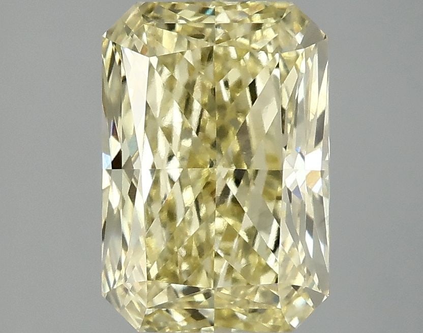 Radiant 2.96Ct Fancy Intense Yellow Vs1 - Loose Lab Diamond (1 of 1)