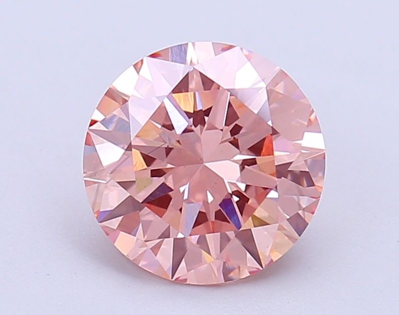 Round 2.27Ct Fancy Intense Pink Vs2 - Loose Lab Diamond (1 of 1)