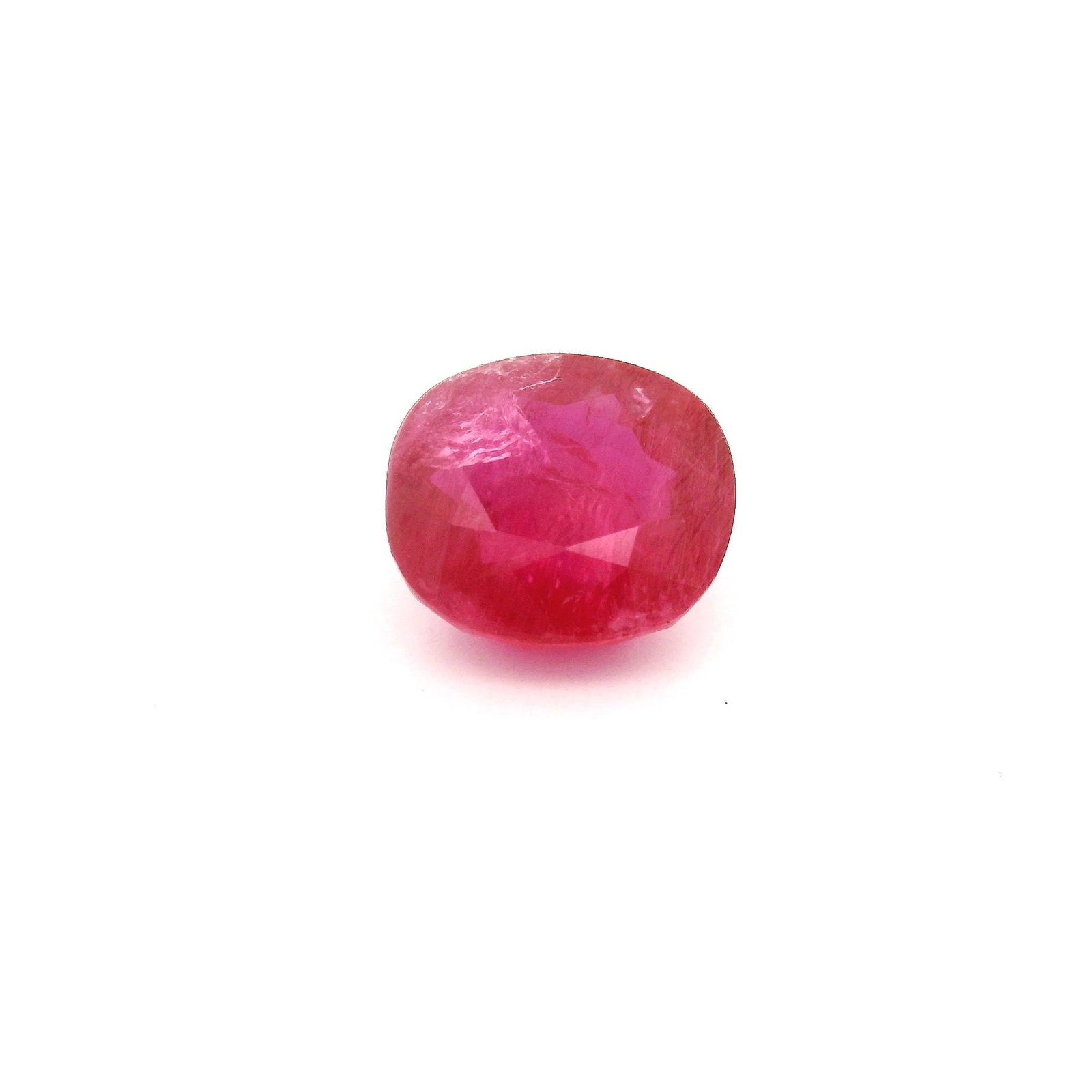 Cushion 2.57Ct Red Mi - Loose Ruby Gemstone (1 of 1)