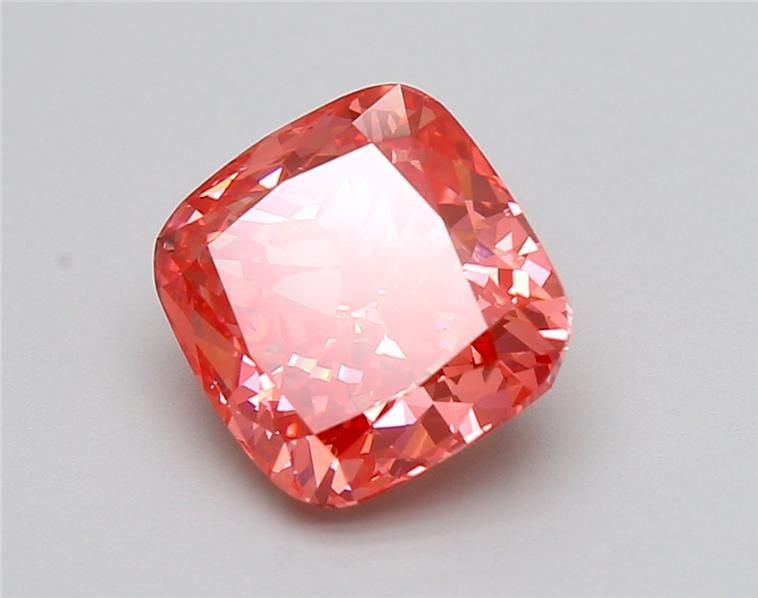Cushion Modified 2.09Ct Fancy Vivid Pink Vs2 - Loose Lab Diamond (1 of 1)