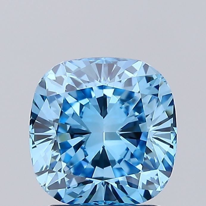 Cushion Modified 2.22Ct Fancy Vivid Blue Vvs2 - Loose Lab Diamond (1 of 1)