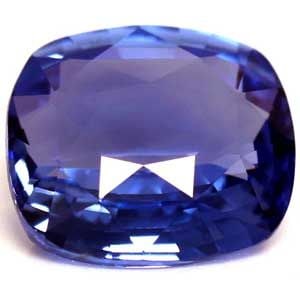 Cushion 1.02Ct Blue Ec - Loose Sapphire Gemstone (1 of 1)