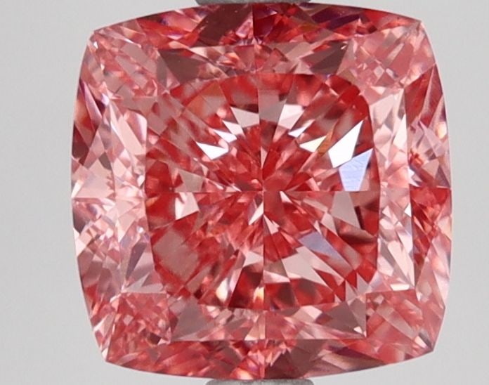 Cushion Modified 2.72Ct Fancy Vivid Pink Vs1 - Loose Lab Diamond (1 of 1)