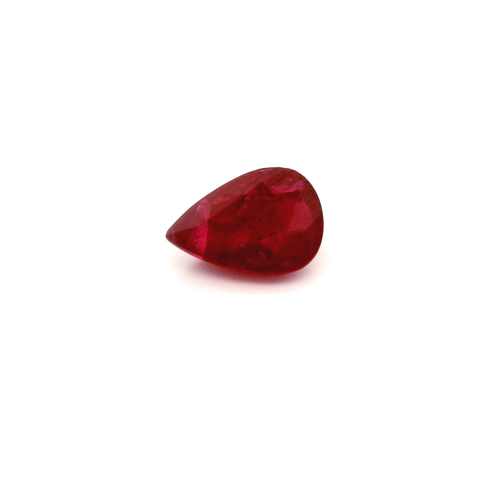 Pear 1.42Ct Red Mi - Loose Ruby Gemstone (1 of 1)