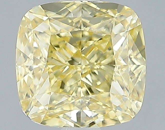 Cushion Modified 2.56Ct Fancy Vivid Yellow Vvs2 - Loose Lab Diamond (1 of 1)