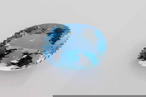 Oval 3.16Ct Blue Si - Loose Aquamarine Gemstone: Type: Aquamarine Carat: 3.16 Cut: FACETED Color: Blue Clarity: SI Treatment: NONE Color Shade: Deep BLUE Measurements: 11.8L X 8.5W Certification: None Video: Video L