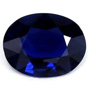 Oval 1.05Ct Blue Ec - Loose Sapphire Gemstone: Type: Sapphire Carat: 1.05 Cut: FACETED Color: Blue Clarity: EC Treatment: HEATED Color Shade: Intense Blue Measurements: 7.62L X 5.94W Certification: None Video: