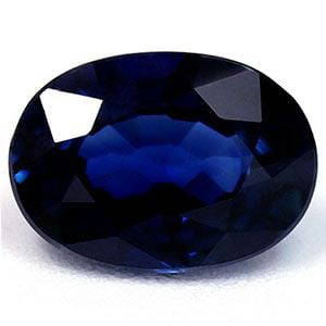 Oval 1.14Ct Blue Ec - Loose Sapphire Gemstone: Type: Sapphire Carat: 1.14 Cut: FACETED Color: Blue Clarity: EC Treatment: NONE Color Shade: Deep Blue Measurements: 7.18L X 5.19W Certification: None Video: Vi