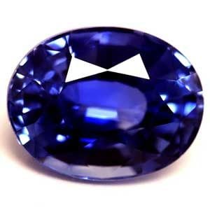 Oval 1.19Ct Blue Ec - Loose Sapphire Gemstone: Type: Sapphire Carat: 1.19 Cut: FACETED Color: Blue Clarity: EC Treatment: HEATED Color Shade: Vivid Blue Measurements: 6.84L X 5.34W Certification: None Video: