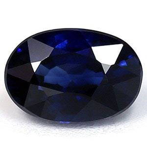 Oval 1.05Ct Blue Ec - Loose Sapphire Gemstone: Type: Sapphire Carat: 1.05 Cut: FACETED Color: Blue Clarity: EC Treatment: HEATED Color Shade: Deep Blue Measurements: 7.03L X 4.92W Certification: None Video: