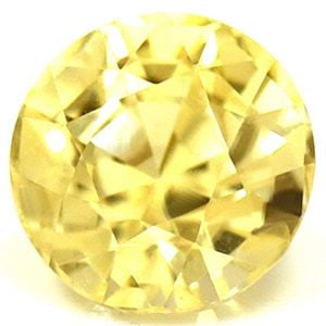 Round 1.06Ct Yellow Ec - Loose Sapphire Gemstone (1 of 1)