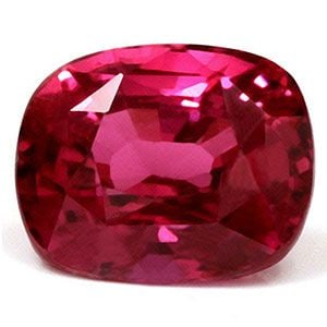 Cushion 1.47Ct Red Ec - Loose Ruby Gemstone (1 of 1)