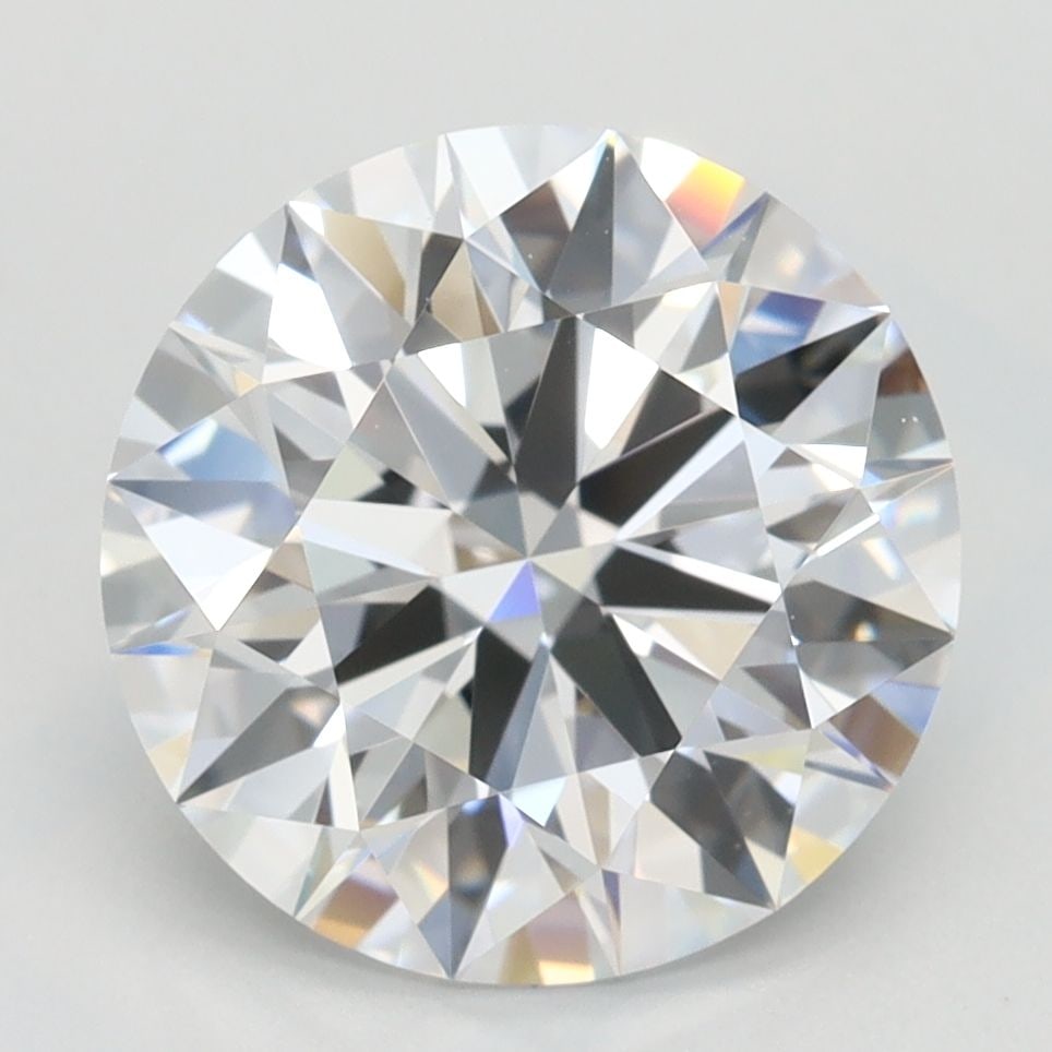 Round 3.07Ct D Vvs1 - Ideal Loose Lab Diamond (1 of 1)