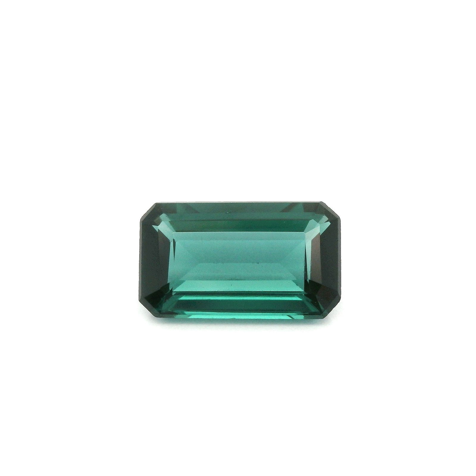 Octagonal 2.3Ct Teal Ec - Loose Tourmaline Gemstone (1 of 1)
