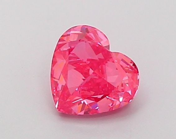 Heart 1.03Ct Fancy Vivid Pink Vs2 - Loose Lab Diamond (1 of 1)