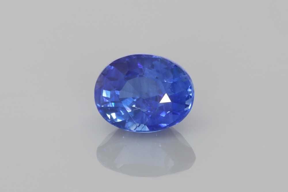 Oval 1.51Ct Blue Si - Loose Sapphire Gemstone (1 of 1)