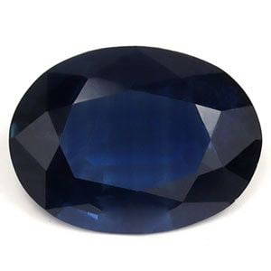 Oval 1.13Ct Blue Ec - Loose Sapphire Gemstone: Type: Sapphire Carat: 1.13 Cut: FACETED Color: Blue Clarity: EC Treatment: HEATED Color Shade: Deep Blue Measurements: 7.98L X 5.92W Certification: None Product Disclaimer: All diamonds and loose ston