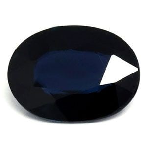 Oval 2.07Ct Blue Ec - Loose Sapphire Gemstone (1 of 1)
