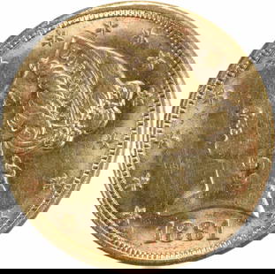 1881 $5 Gold Liberty Head Bu Uncertified: Certification: Uncertified Circulated/Uncirculated: Circulated Year: 1881 Grade: BU Mint Location: No Mint Mark Km Number: 101 Denomination: $5 Composition: Gold Product Disclaimer: Grades are third-p