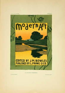 Dow Original Vintage Poster Modern Art Done  For Affiches Etrangeres 1897: Artist: DOW Type: Poster Year Of Production: 1897 Width (Inches): 9 Date Of Creation: 1897 Height (Inches): 12.75 Theme: Art Style: Art Nouveau Original/Licensed Reprint: Original Subject: VENTE Produ
