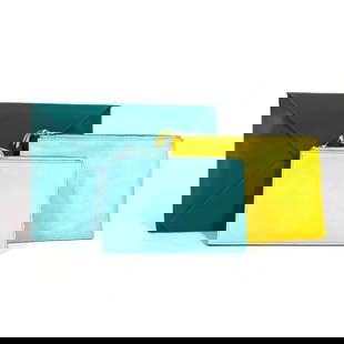 Hermes Clutch Bag Leather Yellow Envelope Trio Clutch Bag: Material: Leather Gender: Women Brand: HERMES Item: Clutch bag Model: Envelope Trio Clutch Bag Gender: Women Color: yellow Material: leather Accessories: Storage box dirty) Size: cm (approx.): W20.5 x