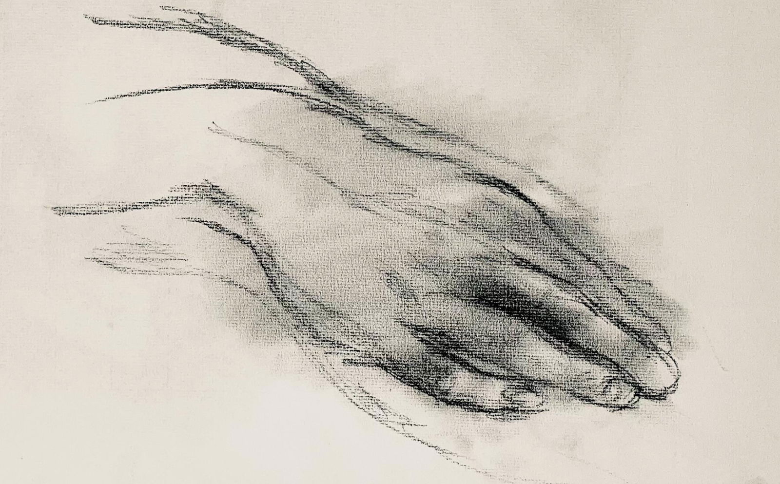 Ian Hornak, Renaissance Hand Study, 1963, Original Drawing (1 of 4)