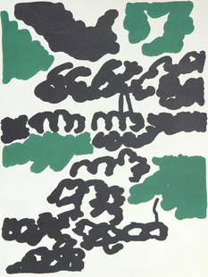Charles Lapicque, Composition, Xxe Sicle, Lithograph: Lithograph on vlin paper. Paper Size: 13.375 x 9.5 inches. Excellent condition. Inscription: Unsigned and unnumbered, as issued. Notes: From the volume, XXe Sicle, n2, 1952. Published and printed unde