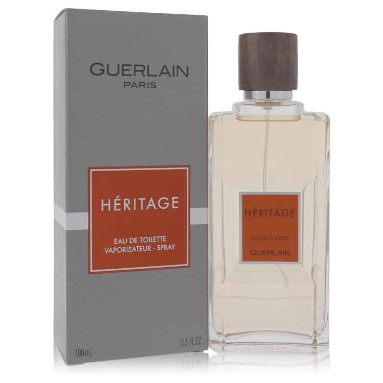 Heritage Cologne By Guerlain Eau De Toilette Spray: Brand: Guerlain Size: 3.4 oz Eau De Toilette Spray Grams: 500 Type: Eau De Toilette Spray Fragrance: Cologne for Men Product Disclaimer: Authentic fragrances; some boxes may show shelf wear. We strong