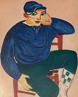 Henri Matisse, Le Jeune Matelot, Portraits Par Henri Matisse, Lithograph: Lithograph on vlin paper, mounted on vlin paper backing sheet, as issued. Paper Size: 12 x 9.25 inches; image size: 9.05 x 7.48 inches. Excellent condition. Inscription: Signed in the plate and unnumb