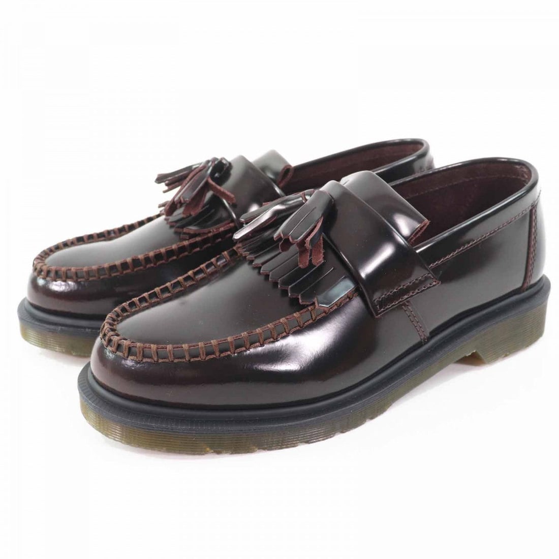 Dr.Martens Loafers 14573601 Leather Cherry Red Adrian 39: Material: Leather Gender: Women Brand: Dr.Martens Item: loafers Model: ADRIAN Gender: Women Color: Cherry red Material: Main: Leather Accessories: Box, sticker Notation Size: 39 / US size?7-8 Shoe Siz