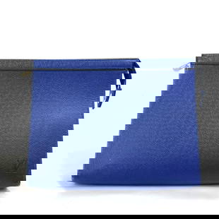 Louis Vuitton Business Bag M30575 Taiga Leather Blue Taiga Pochette Voyage Mm Mens: Material: Leather Gender: Mens Pattern: Taiga Model: Pochette Voyage MM Brand: LOUIS VUITTON Item: business bag Model: Pochette Voyage MM Line: Taiga Gender: mens Color: blue Material: Taiga Leather A