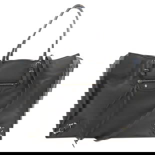 Balenciaga Tote Bag 432596 Calfskin Gray Paper B4 Zip Around 2Way Women: Material: Carf leather Gender: Women Brand: BALENCIAGA Item: Tote Bag Model: Paper B4 Zip Around 2WAY Gender: Women Color: gray Material: Calfskin Accessories: Shoulder strap mirror Size: cm (approx.)