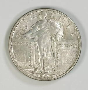 1929 D Standing Liberty Quarter 25C Ch Bu Choice Brilliant Uncirculated (6814): Certification: Uncertified Composition: Silver Year: 1929 Circulated/Uncirculated: Unknown Strike Type: No Grade Mint Location: DENVER Km Number: Unknown Certification Number: 6814 Denomination: Dolla