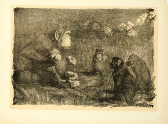 Jouve Original Vintage French Poster Le Jugement A Paris  Estampe Moderne 1897 (1 of 1)