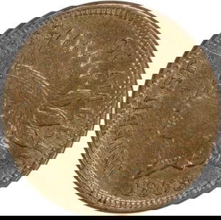 1863 Indian Cent Choice Bu Uncertified: Certification: Uncertified Circulated/Uncirculated: Uncirculated Year: 1863 Mint Location: No Mint Mark Km Number: 90 Denomination: Small Cent Grade: Choice BU Composition: Copper Coin: Indian Head Pr