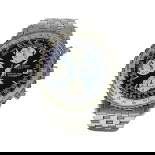 Breitling A13022 Case Size 4.7 4.3Cm Band Size 18.5Cm Used Watch #21118: Case Material: NA Color: NA Band Material: NA Movement: NA Type: Wristwatch Band Size: 18.5cm Case Size: 4.7 x4.3cm Product Disclaimer: Items may exhibit light wear, such as minor scratches or slight