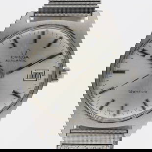 Omega Geneva: Type: Wristwatch Customized: Yes Style: watches Movement: Automatic Display: Analog Case Size: 35mm Product Disclaimer: Items may exhibit light wear, such as minor scratches or slight tarnishing appro