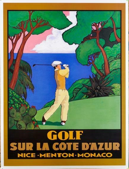 Golf Sur La Cote Dazur Original 2002 Authentic Hand Signed Bruce Skilbeck 27X39: Artist: bruce skilbeck Unit Of Sale: Single Piece Signed By: Bruce Skilbeck Size: Small Date Of Creation: 2000-Now Region Of Origin: Nice France Framing: Unframed Year Of Production: 2002 Width (Inche