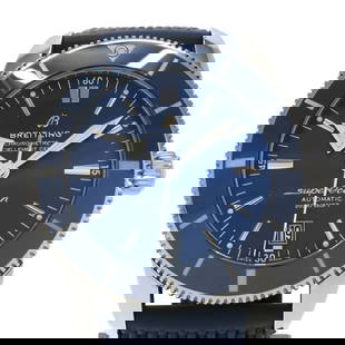 Breitling Super Ocean Heritage 2 Ab2020 Men'S Used Watch #41322: Case Material: NA Color: NA Type: Wristwatch Band Size: 18.5cm Case Size: 46mm Movement: Automatic Band Material: Ss Stainless Steel Product Disclaimer: Items may exhibit light wear, such as minor scr